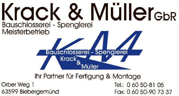 Bauschlosserei Krack & Müller