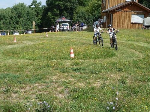 Fahrer beim dritten Lauf
